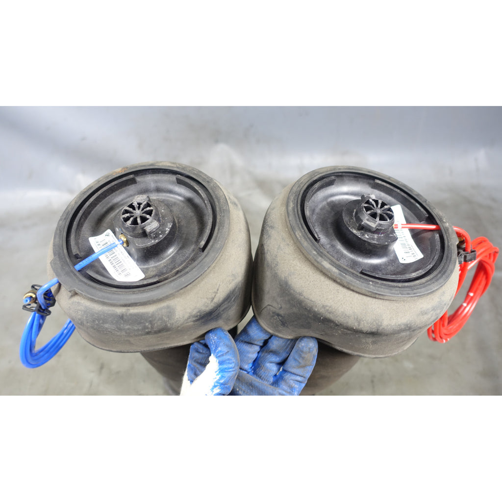 2014-2019 BMW F15 X5 F16 X6 Rear Pneumatic Air Suspension Spring Pair OEM