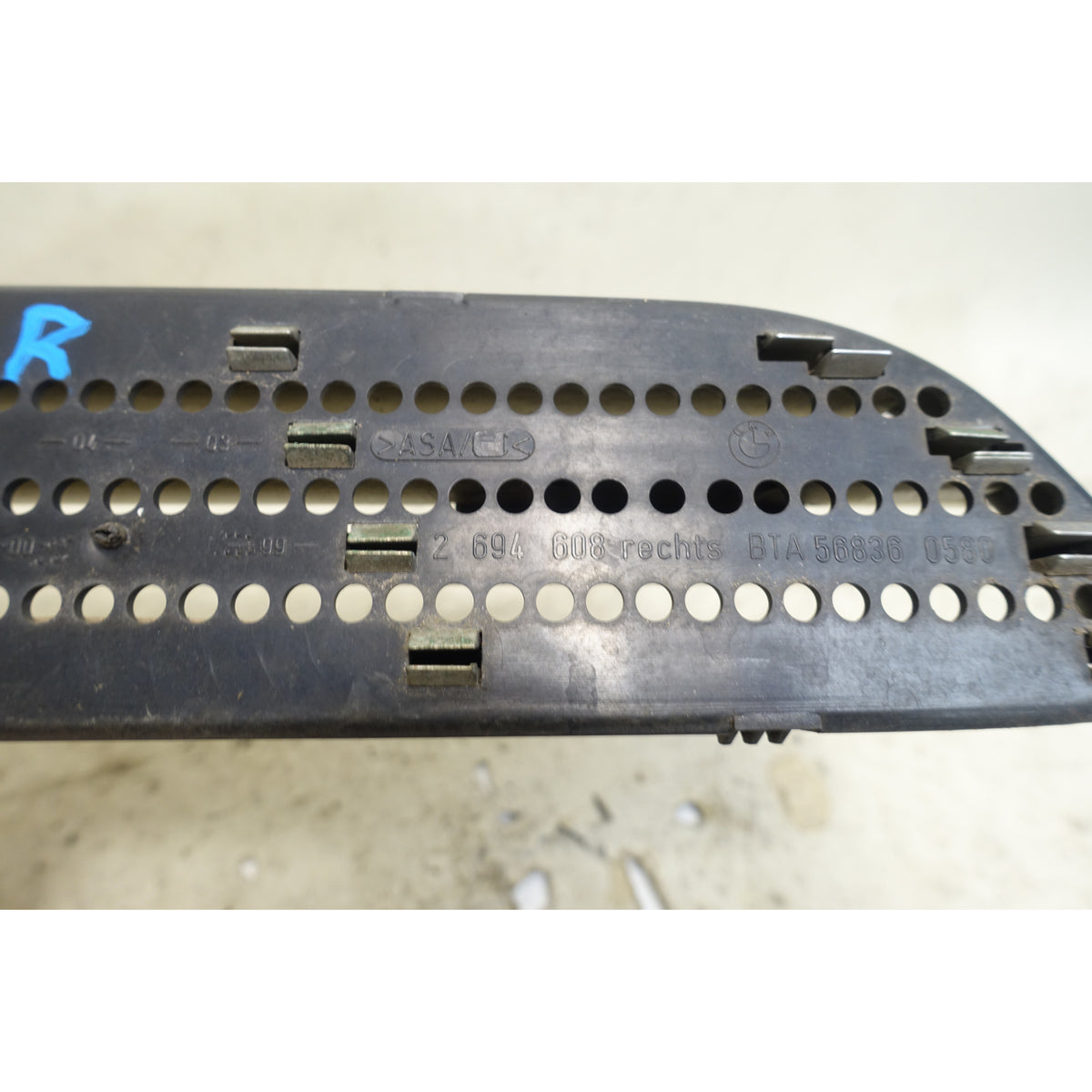 BMW E46 M3 Right Fender Grille Vent Chrome 2001-2006 ///M Factory OEM