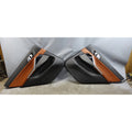 BMW X7 Rear Door Card Panel Pair Tartufo Brown Leather OEM 2019-2022 G07