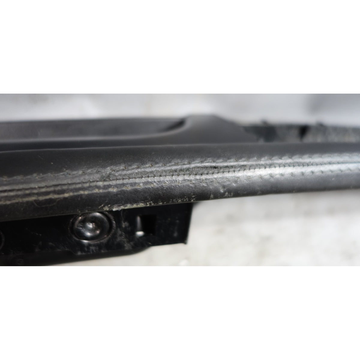 08-13 BMW E92 E93 M3 Left Drivers Door Panel Armrest Black Leather OEM *Damage*