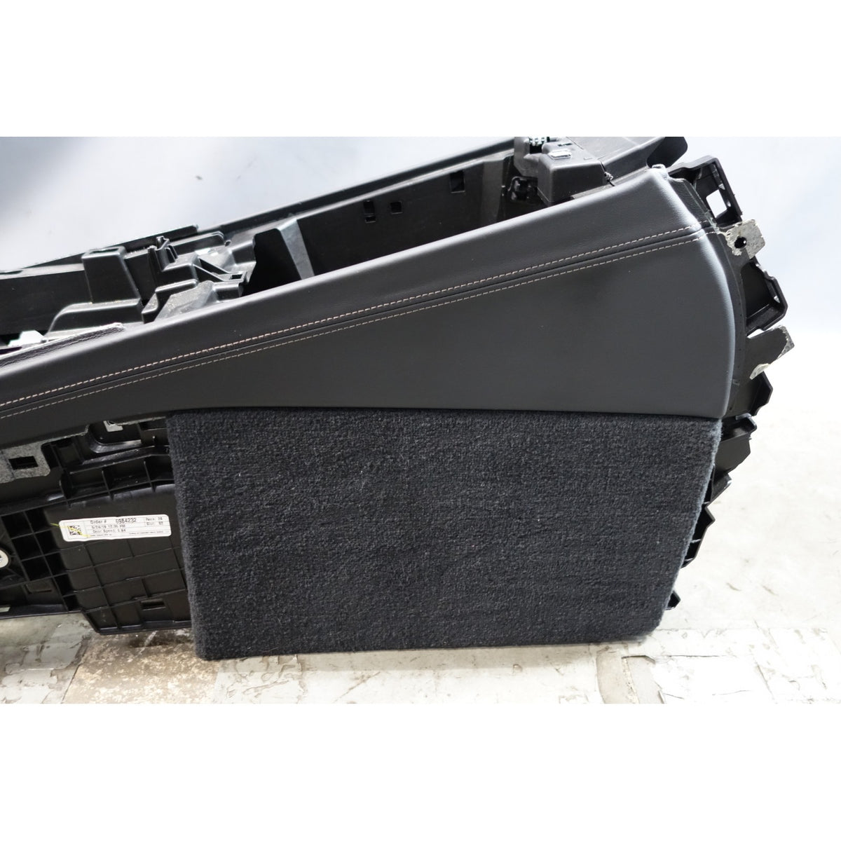BMW X5 X6 X7 Center Console Base Assembly Black Leather OEM 2019-2025 G05 G06