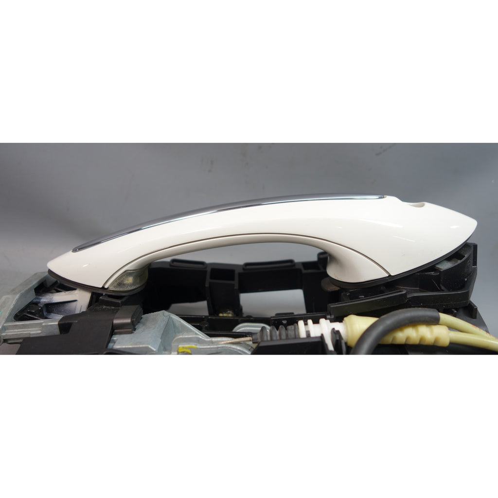 BMW F10 Left Front Exterior Door Handle Comfort Alpine White OEM 11-16 5-Series
