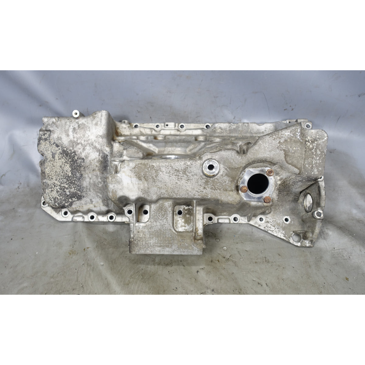 BMW X5 X6 E70 E71 N55 Aluminum Engine Oil Pan Sump 2011-2014 OEM *Note*