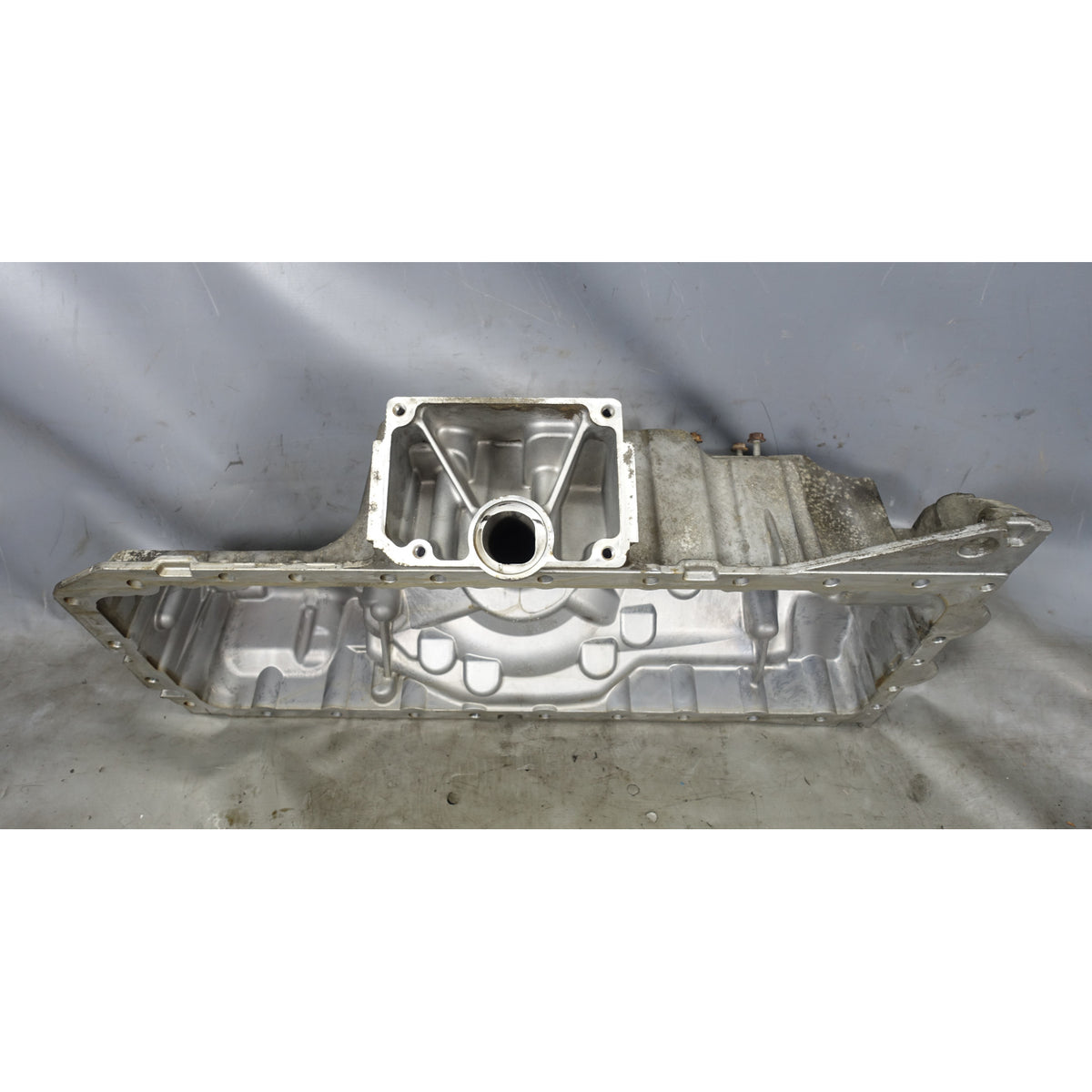 BMW X5 X6 E70 E71 N55 Aluminum Engine Oil Pan Sump 2011-2014 OEM *Note*