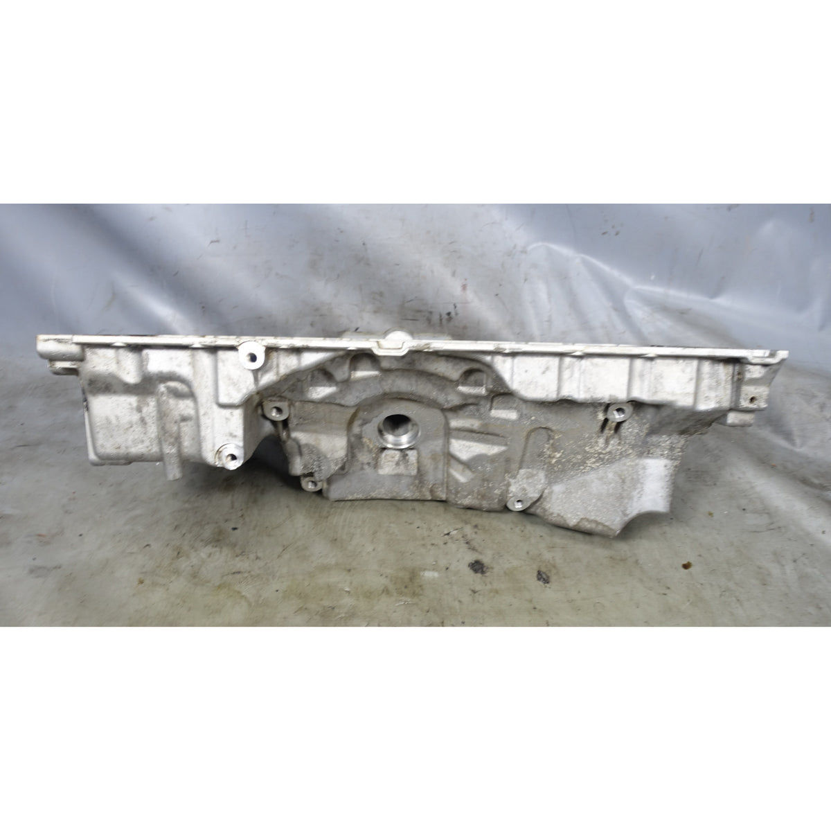 BMW X5 X6 E70 E71 N55 Aluminum Engine Oil Pan Sump 2011-2014 OEM *Note*