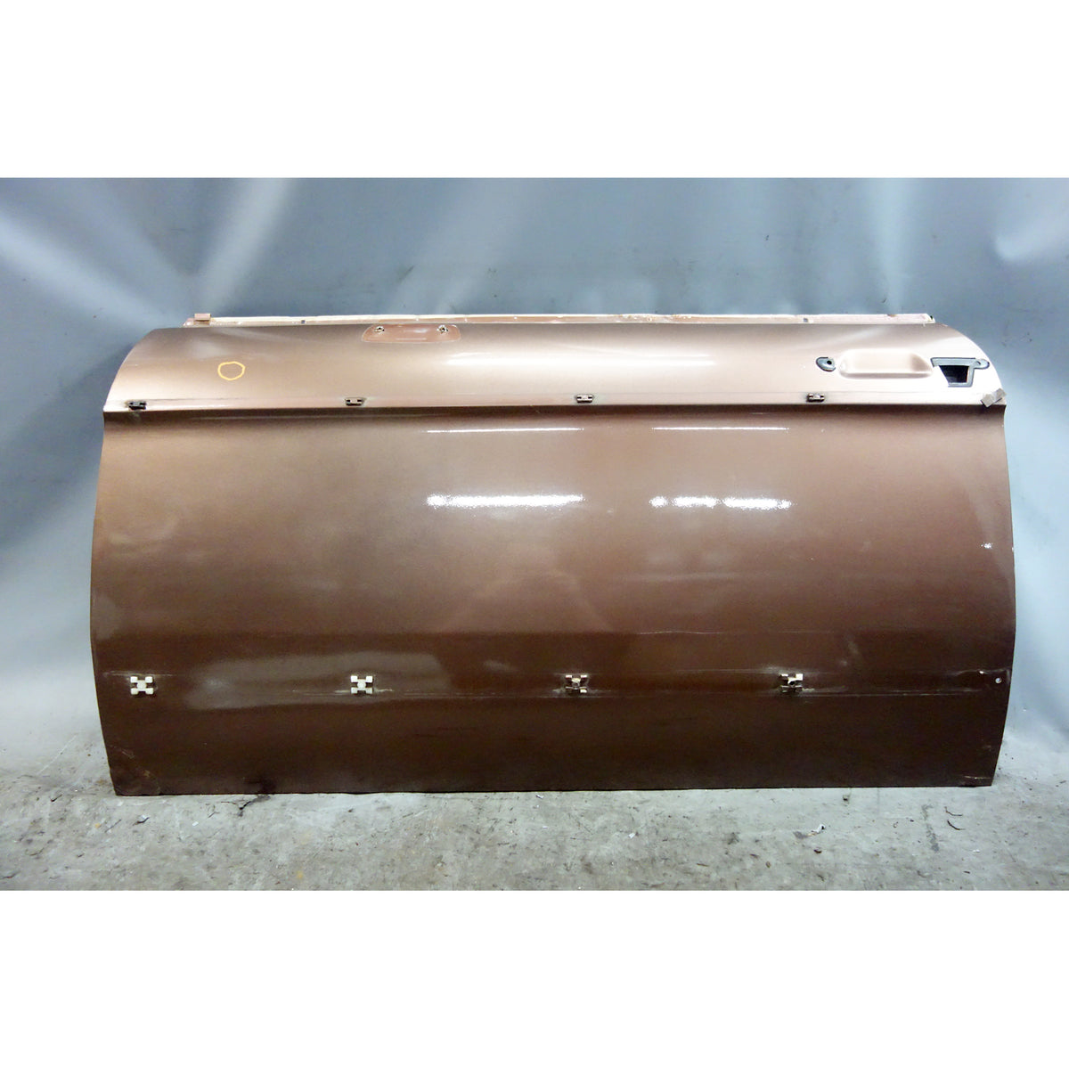 68-76 BMW 114 2002 2002tii Left Drivers Outside Door Shell Dark Brown OEM