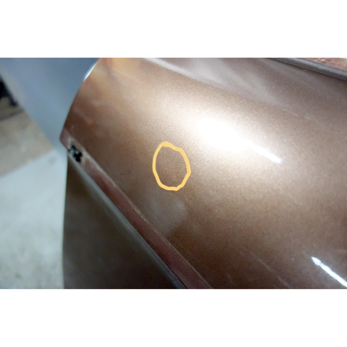 68-76 BMW 114 2002 2002tii Left Drivers Outside Door Shell Dark Brown OEM