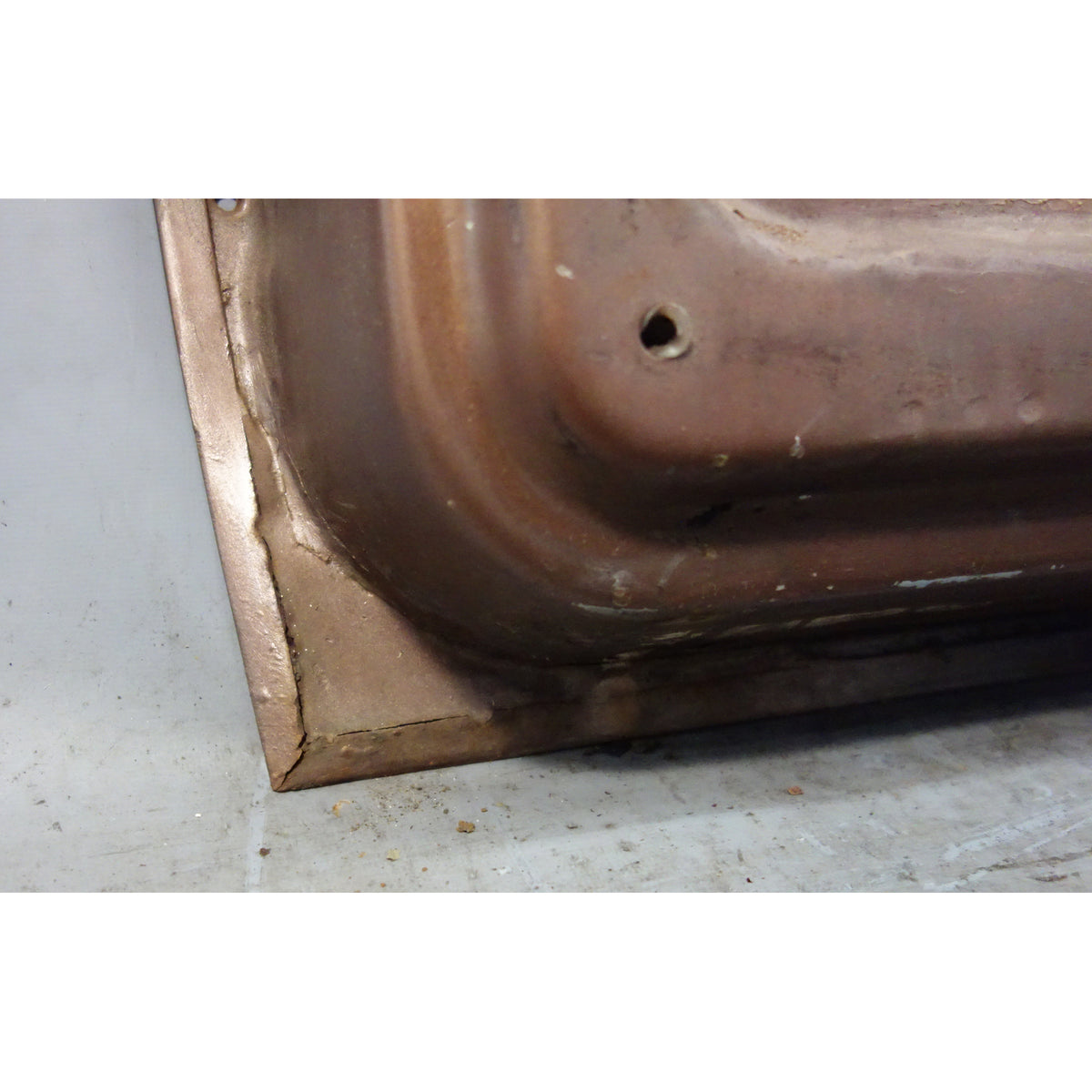 68-76 BMW 114 2002 2002tii Left Drivers Outside Door Shell Dark Brown OEM