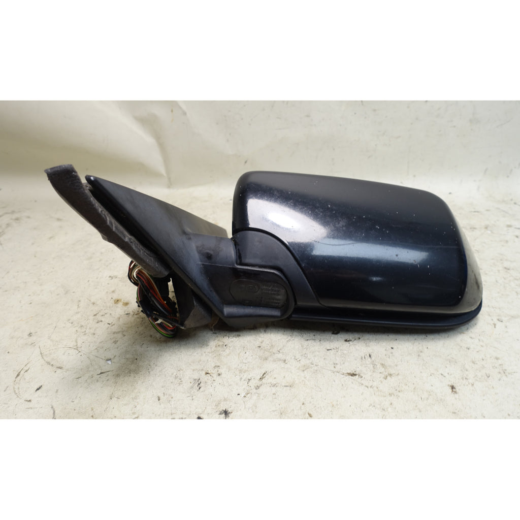 Damaged BMW E46 Left Heated Memory Side Mirror Jet Black 2 668 OEM 2000-2003