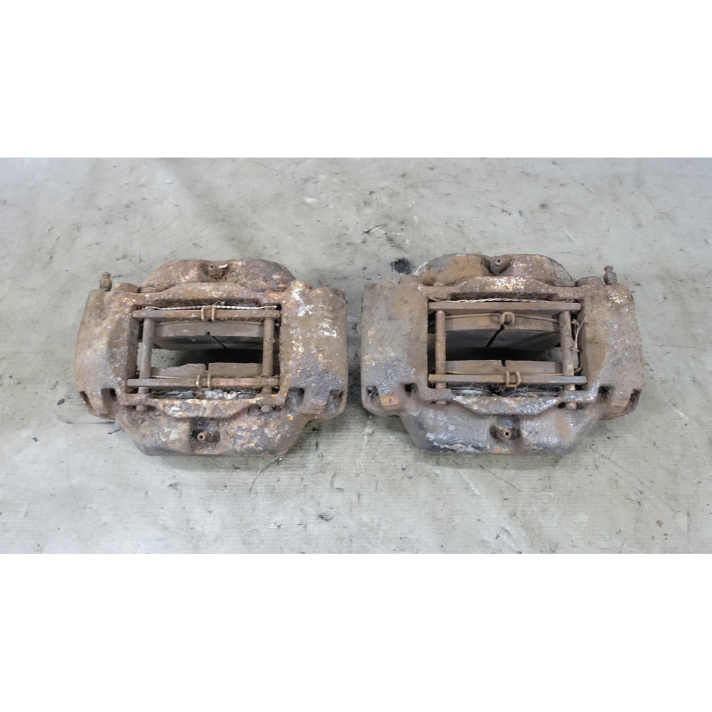BMW 114 1602 2002 Front 4-Piston Brake Caliper Pair OEM 1967-1976