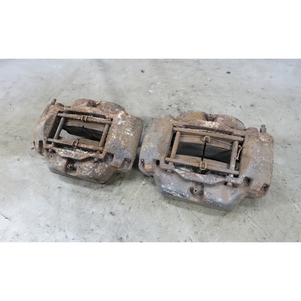 BMW 114 1602 2002 Front 4-Piston Brake Caliper Pair OEM 1967-1976