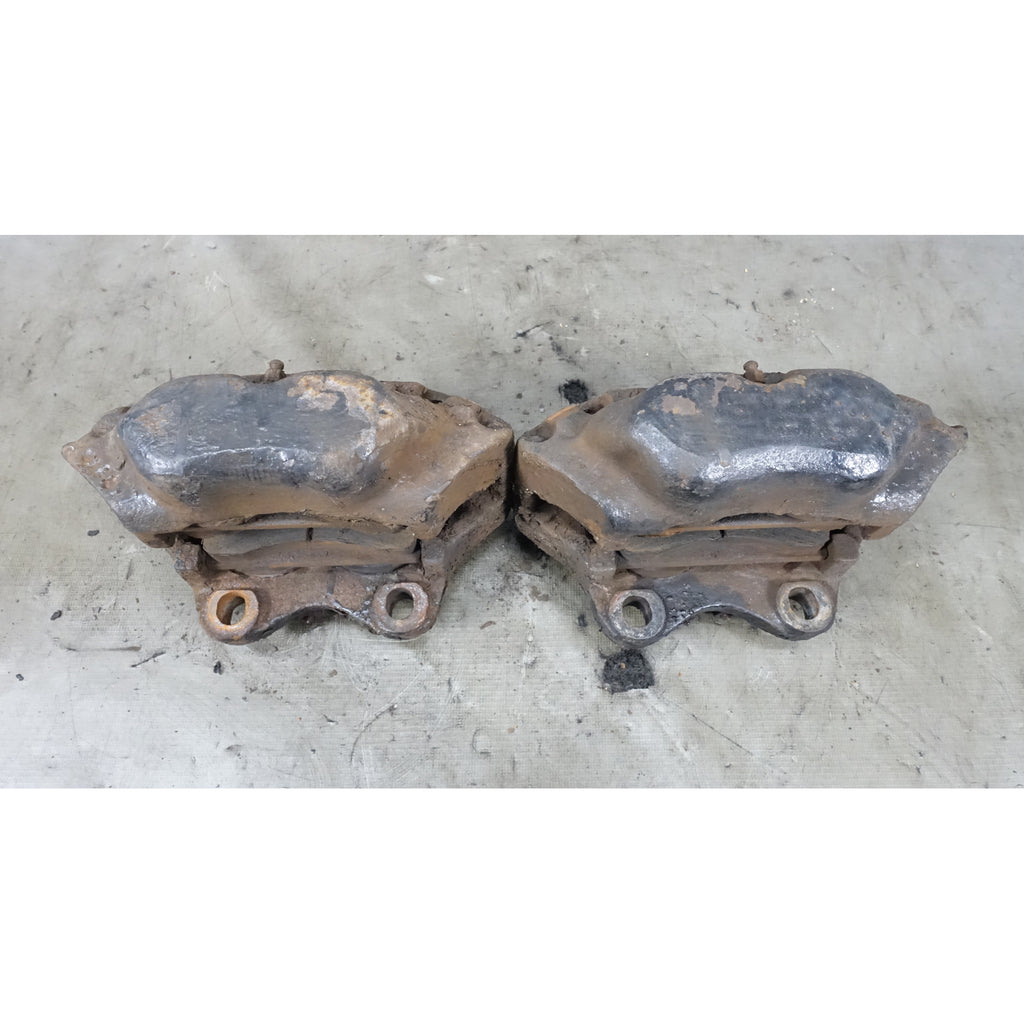 BMW 114 1602 2002 Front 4-Piston Brake Caliper Pair OEM 1967-1976