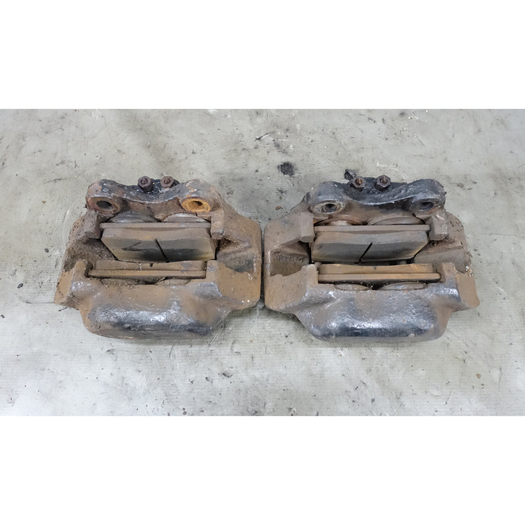BMW 114 1602 2002 Front 4-Piston Brake Caliper Pair OEM 1967-1976