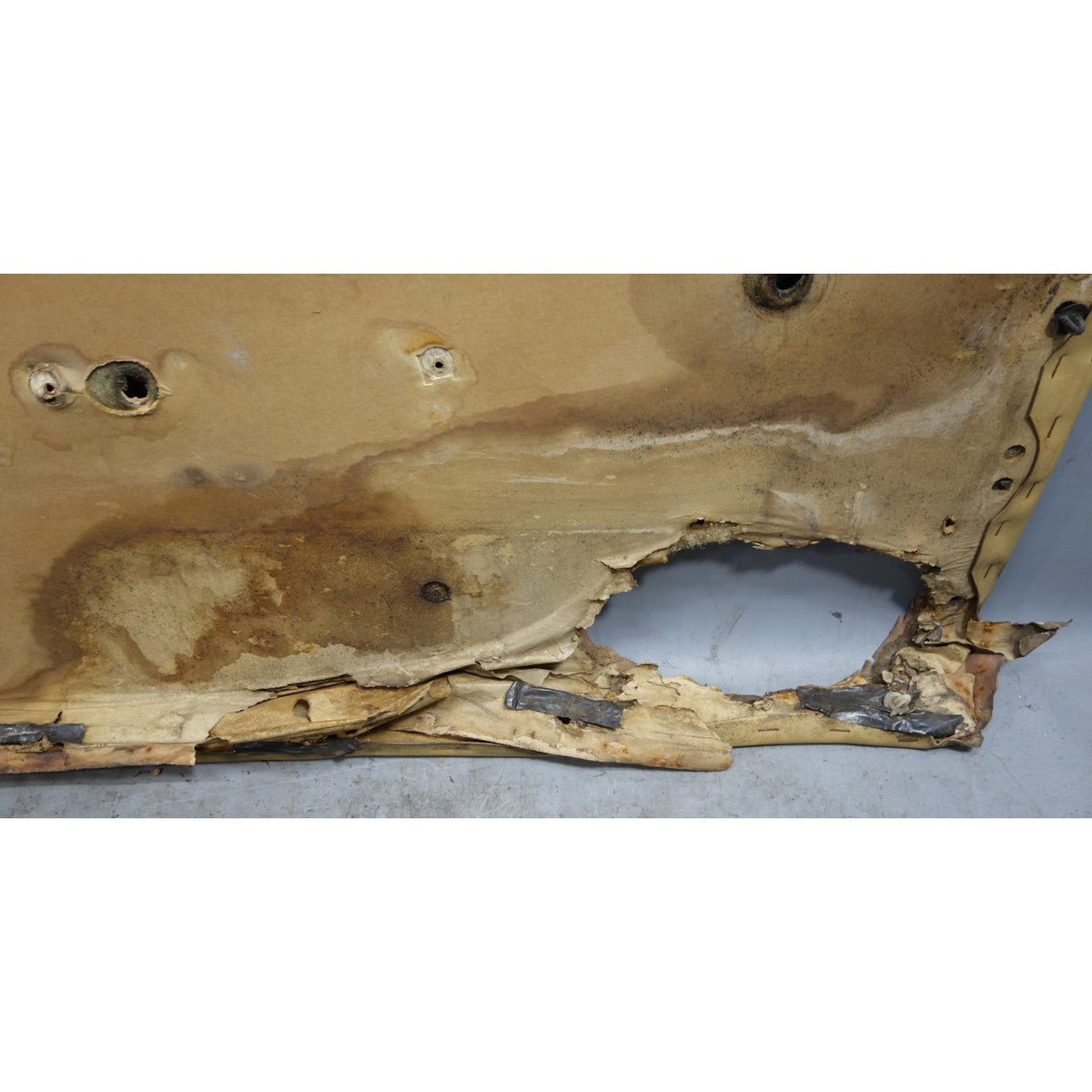 Damaged 67-76 BMW 114 1602 2002 Coupe Front Interior Door Panels Beige OEM
