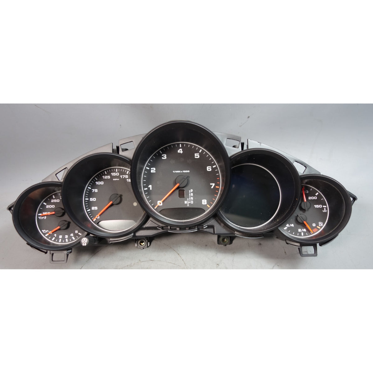 Damaged 2010-2011 Porsche Panamera 970 Instrument Cluster PDK Speedo Black OEM