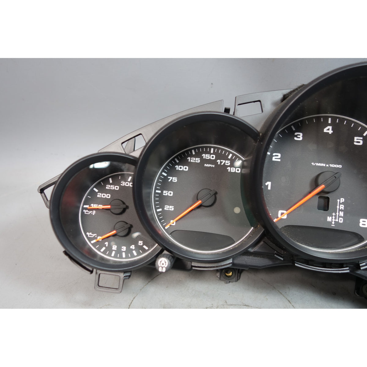 Damaged 2010-2011 Porsche Panamera 970 Instrument Cluster PDK Speedo Black OEM