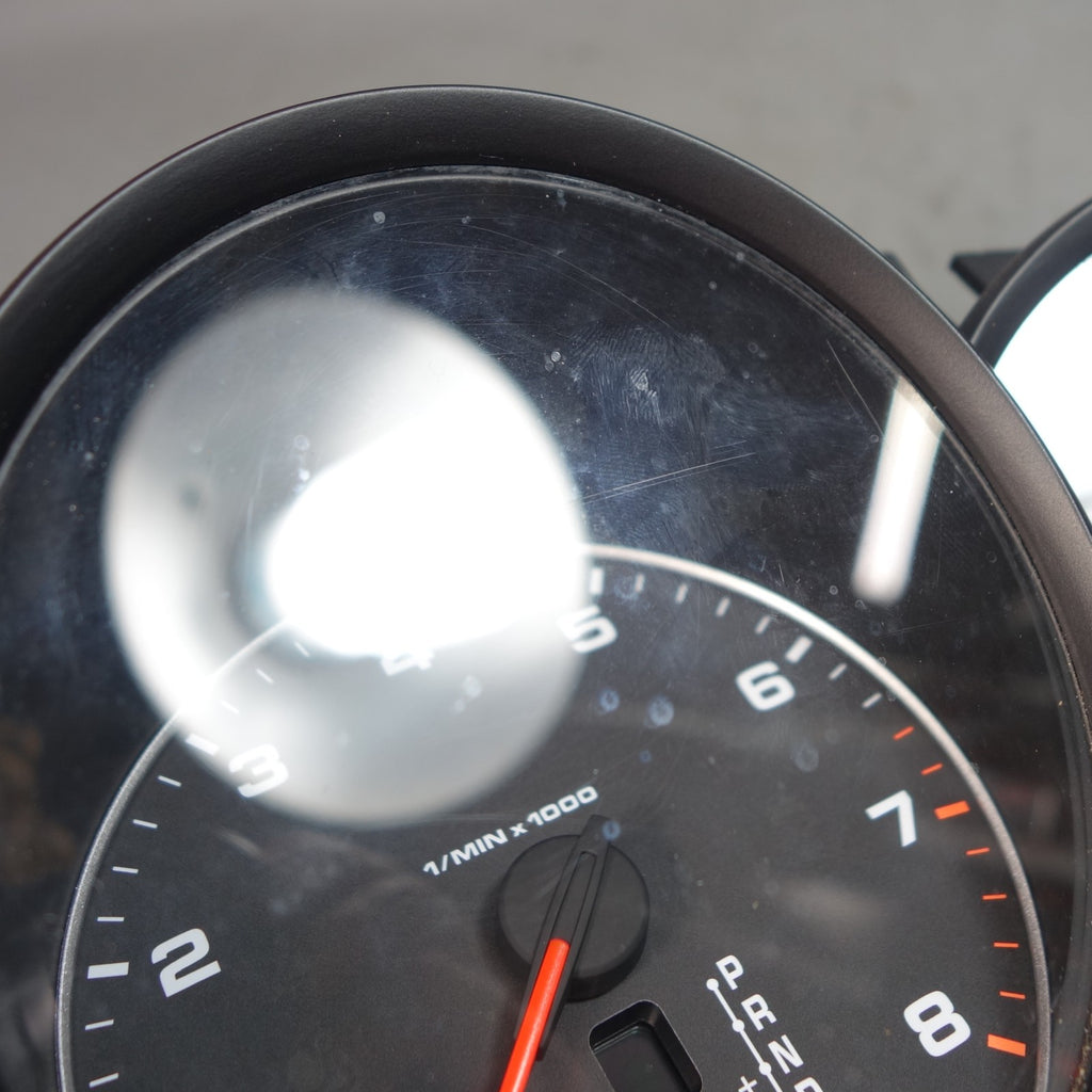 Damaged 2010-2011 Porsche Panamera 970 Instrument Cluster PDK Speedo Black OEM