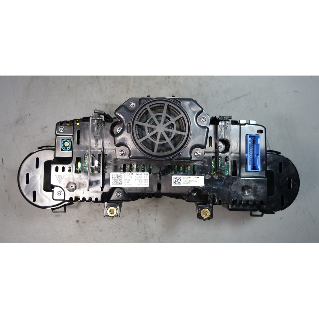 Damaged 2010-2011 Porsche Panamera 970 Instrument Cluster PDK Speedo Black OEM
