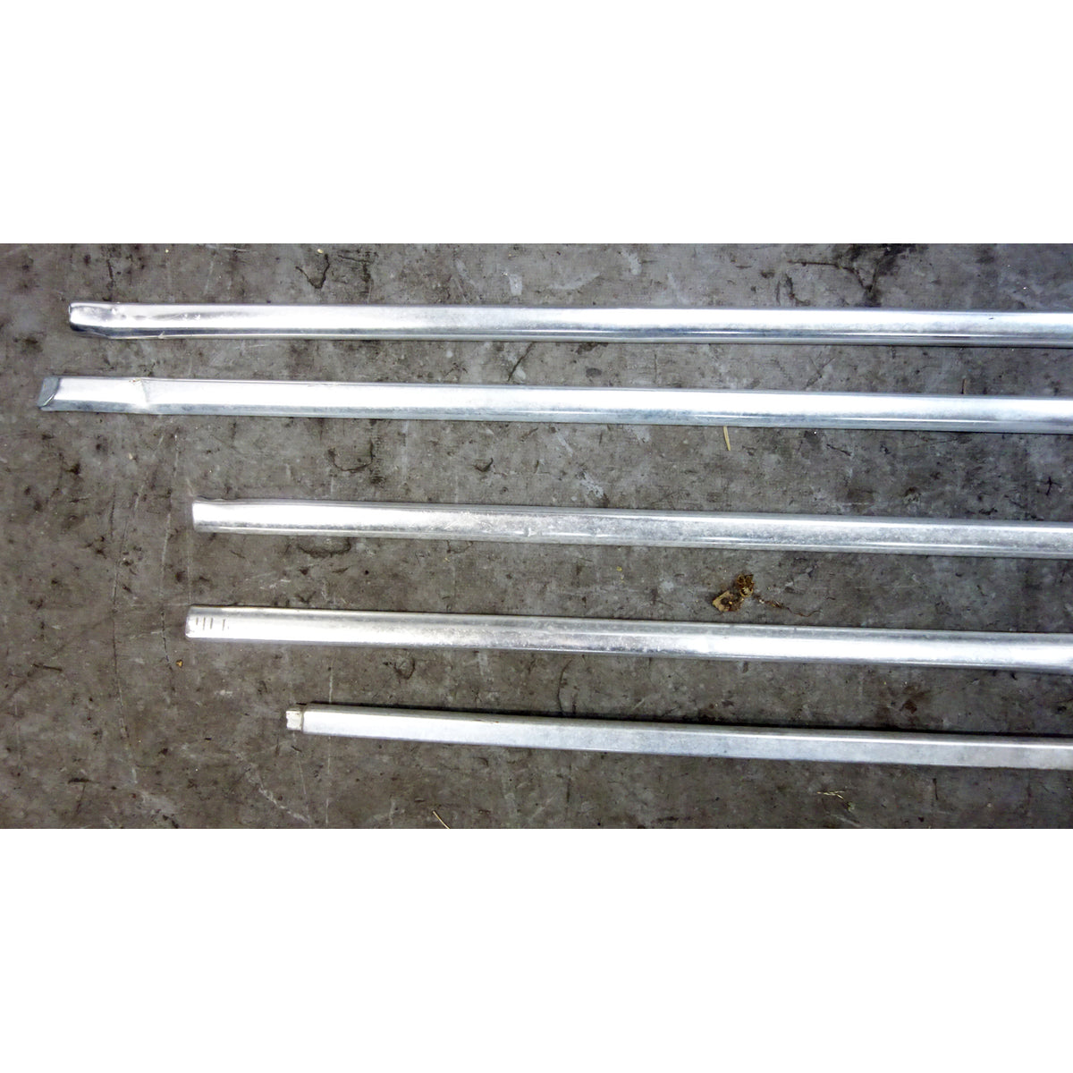1967-1975 BMW 114 2002 Coupe Chrome Exterior Body Trim Set 5-Piece OEM