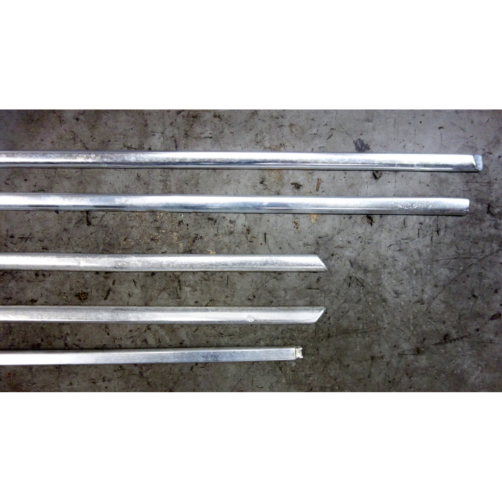 1967-1975 BMW 114 2002 Coupe Chrome Exterior Body Trim Set 5-Piece OEM