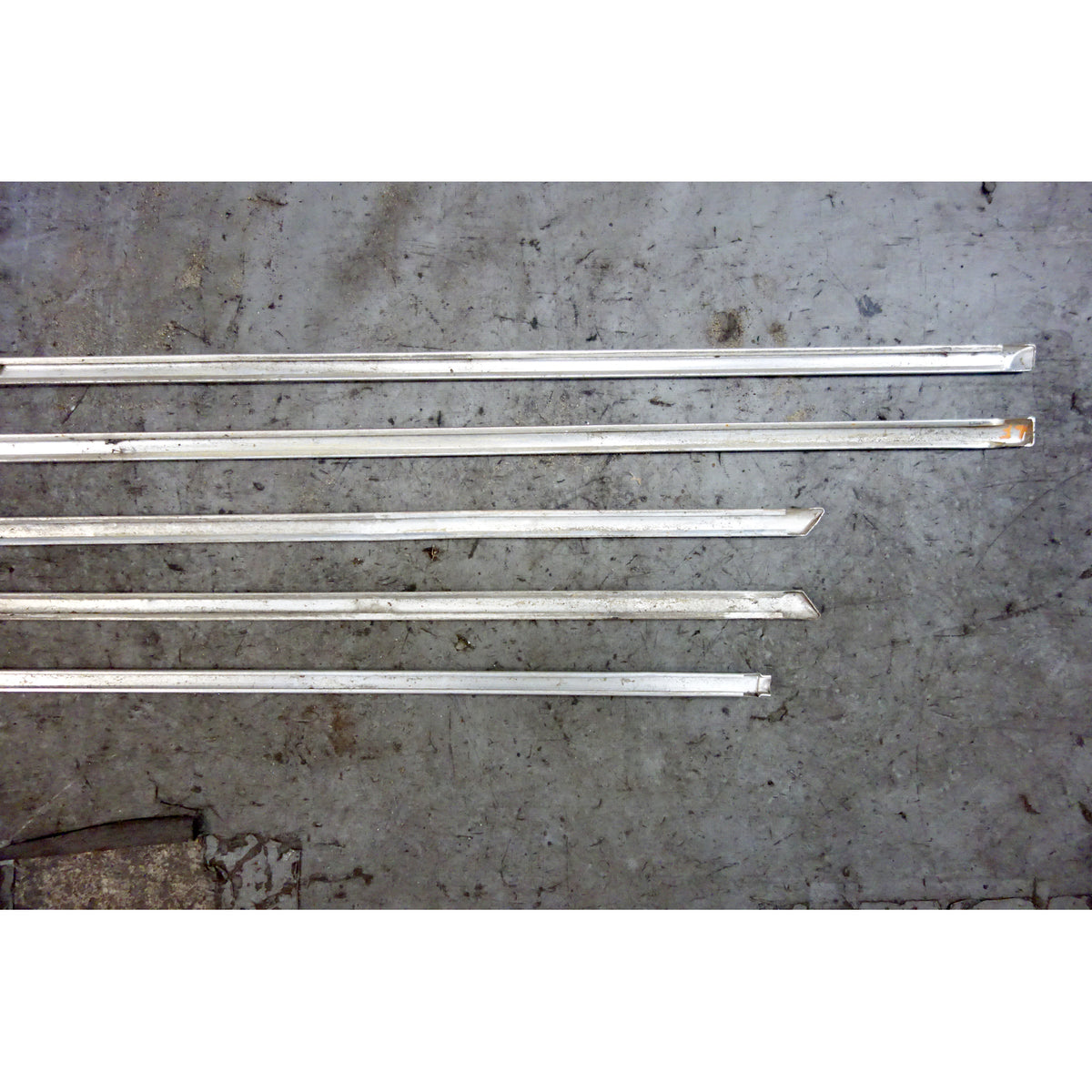 1967-1975 BMW 114 2002 Coupe Chrome Exterior Body Trim Set 5-Piece OEM