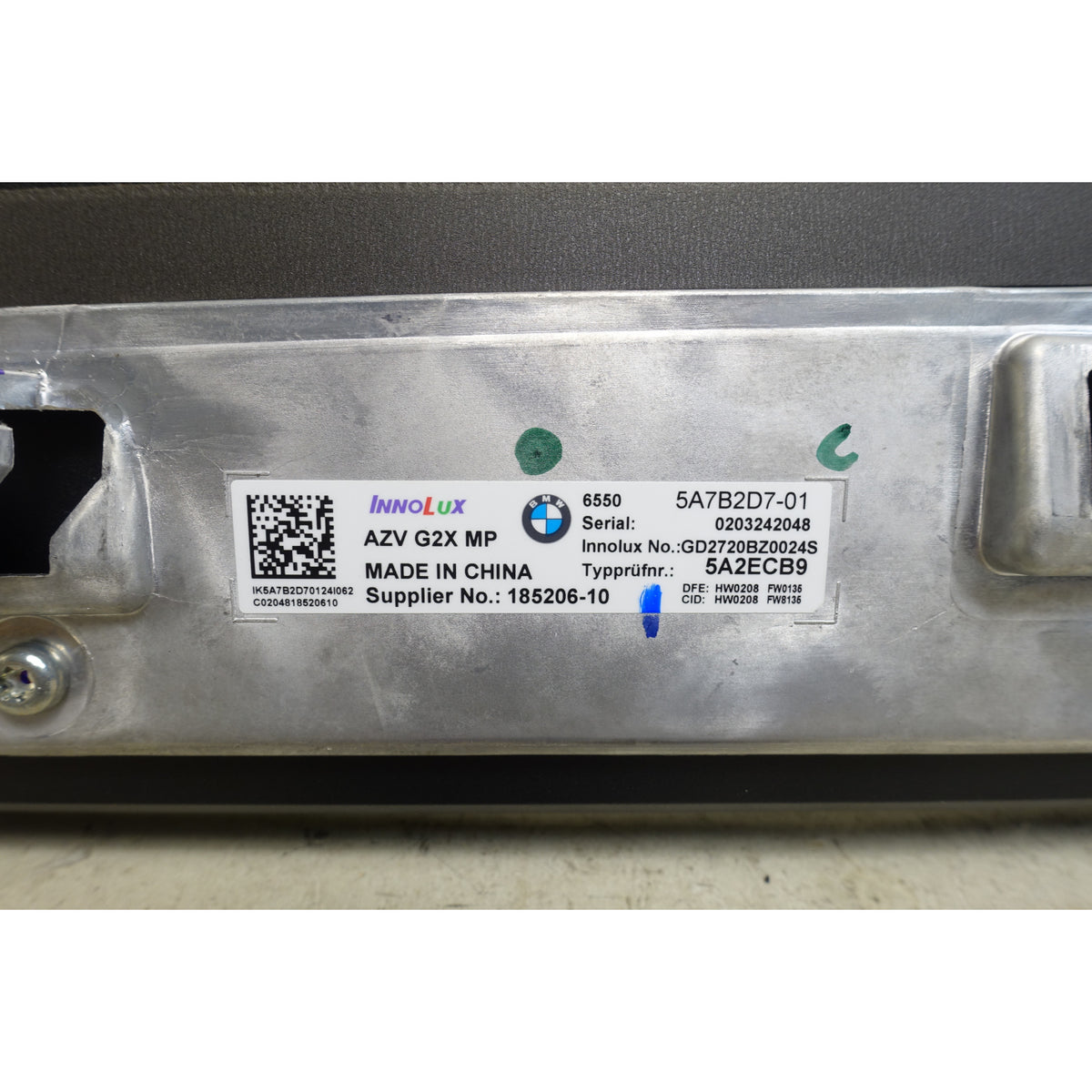 BMW G20 G22 G87 Curved Instrument Cluster Display Screen 2023-2025 OEM