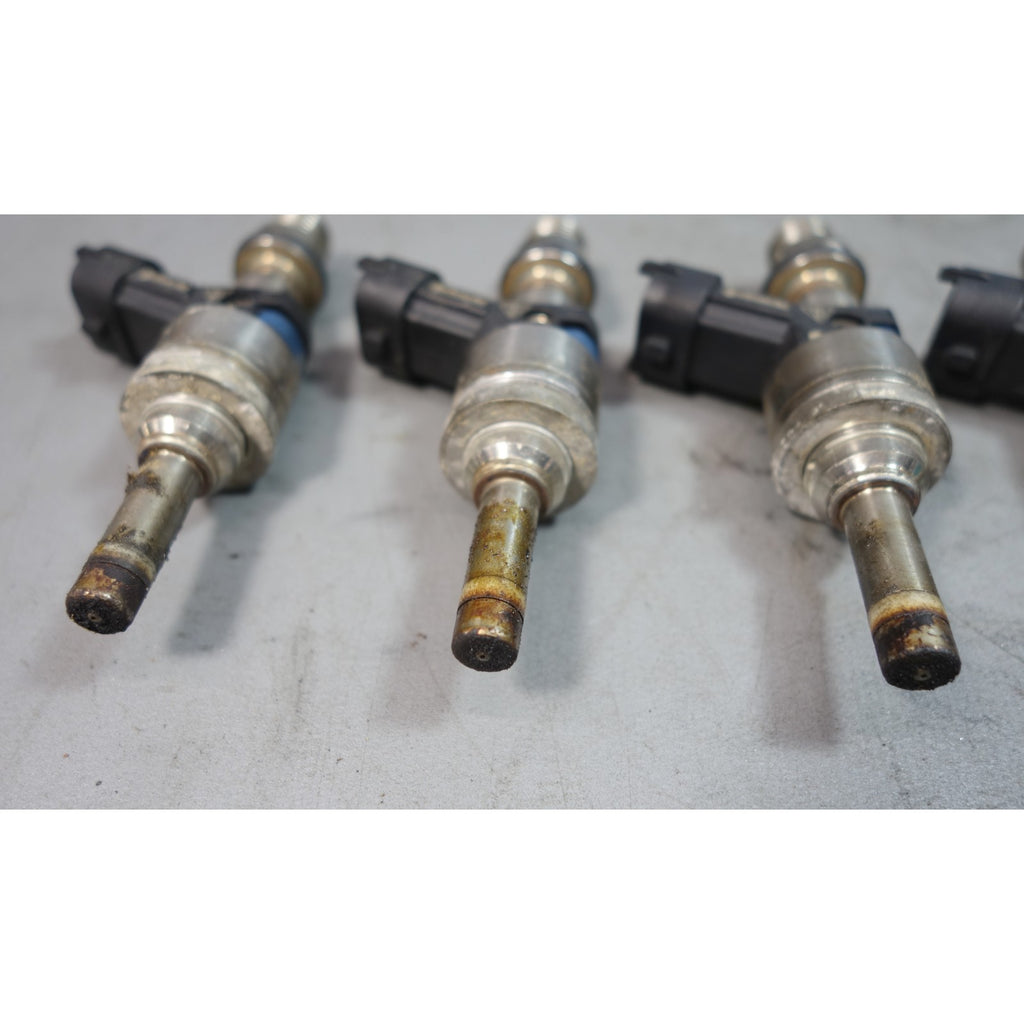 2010-2016 Porsche 970 Panamera Fuel Injector Set of 6 Base 4 S 4S GTS OEM Blue