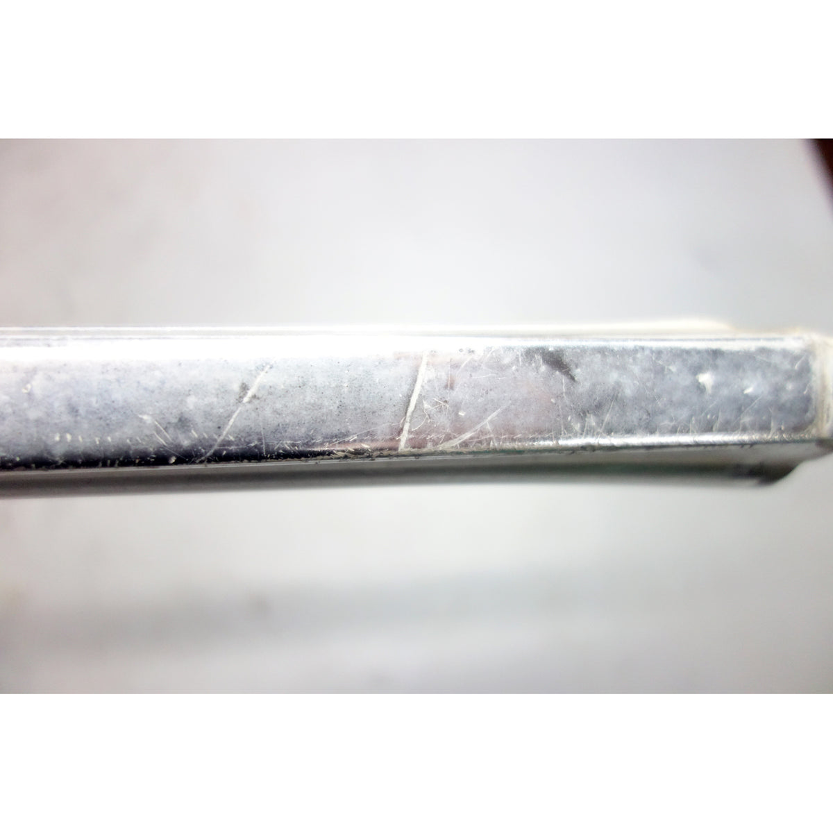 Damaged 1967-1976 BMW 114 E10 2002 B-Pillar Exterior Trim Set Chrome Left Right