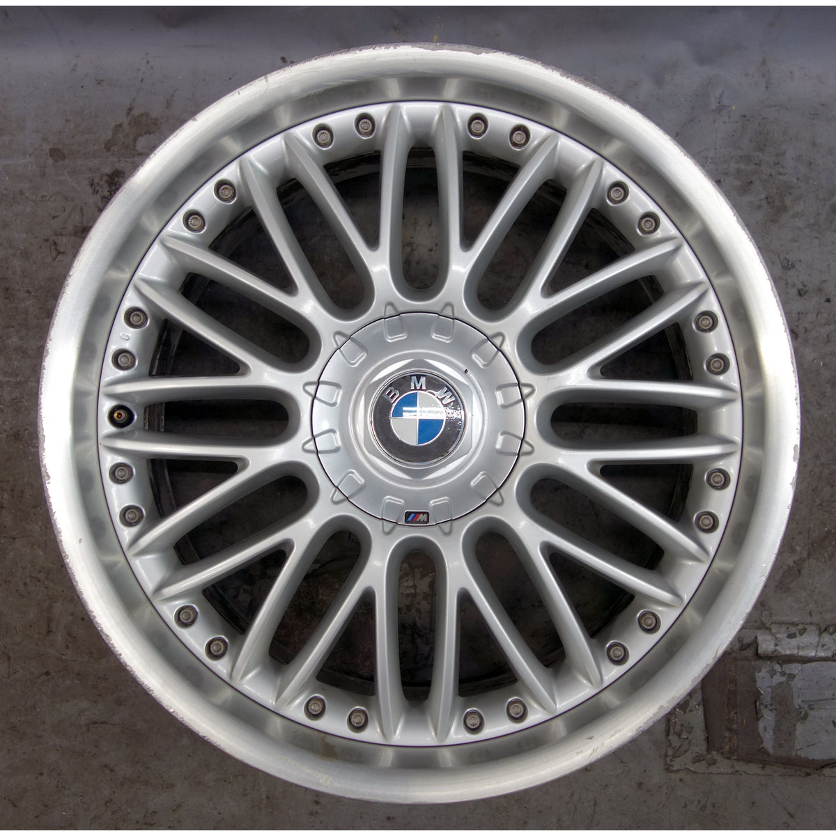 02-08 BMW E65 E66 7-Series 20x9 Style 101 Front Wheel BBS 2 Piece Rim 20" OEM
