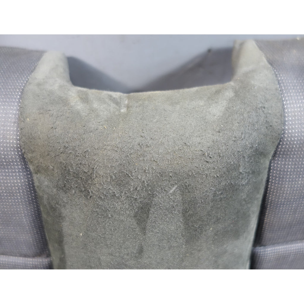 00-06 BMW E46 Convertible Rear Seat Bottom Bench Black Laser Cloth Alcantara OEM