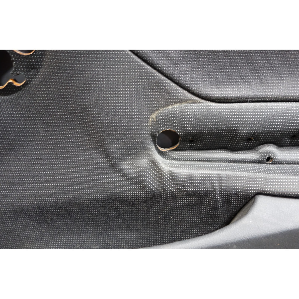 00-06 BMW E46 3-Series 2-Door Door Panel Card Pair Black Laser Cloth OEM *NOTE*