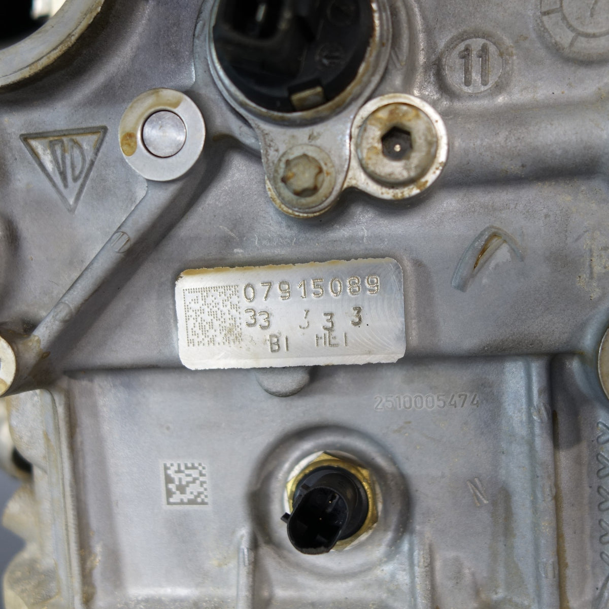 2011-2016 Porsche Panamera 970 3.6L V6 Right Bank 1 Cylinder Head Cyl 1-3 OEM