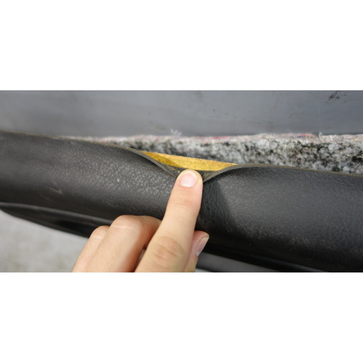 97-99 BMW E36 3-Series Coupe Left Rear Interior Lateral Trim Panel Black OEM