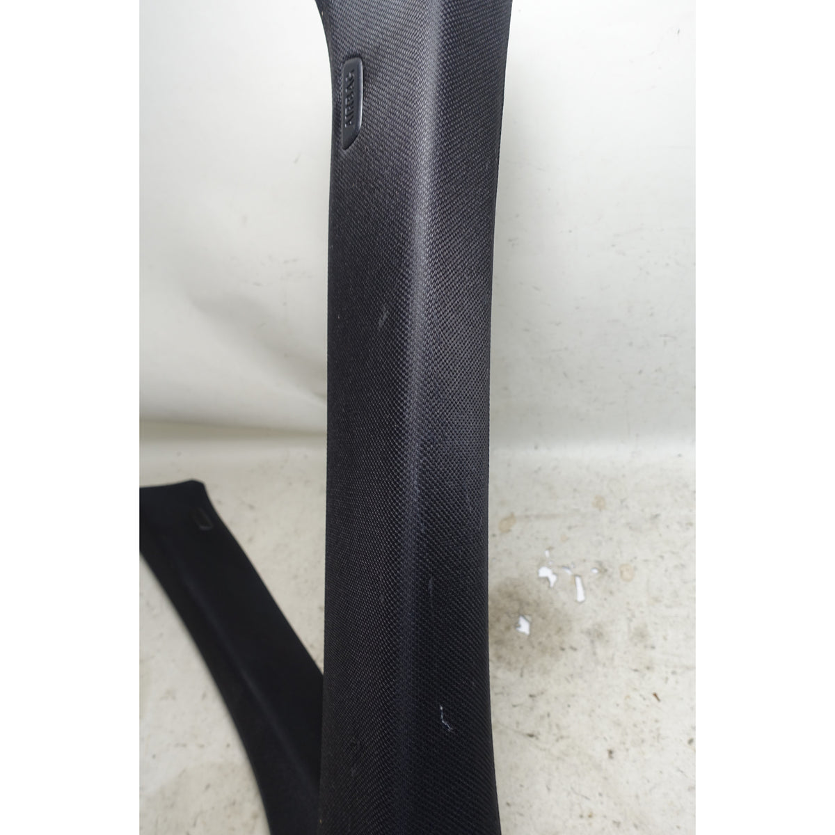 Damaged BMW G30 F90 Front Windshield A-Pillar Column Covers Black 2017-2020