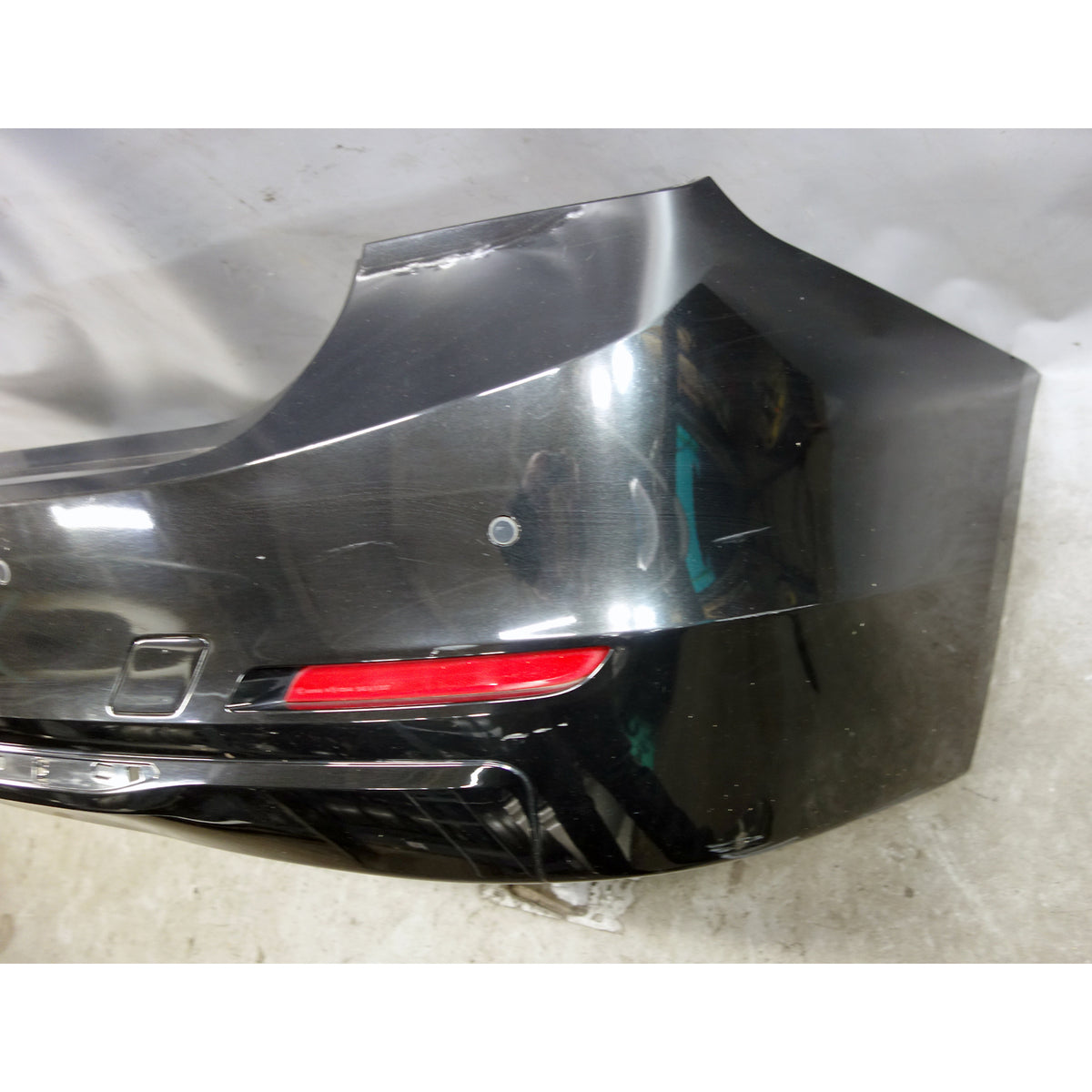2012-2015 BMW F30 3-Series Rear Bumper Cover PDC Black Sapphire Sport Line OEM