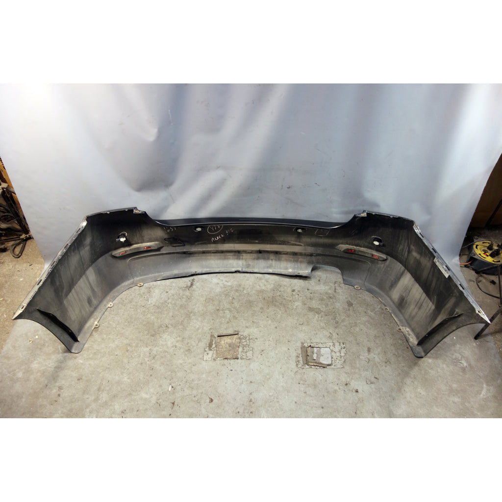 2012-2015 BMW F30 3-Series Rear Bumper Cover PDC Black Sapphire Sport Line OEM