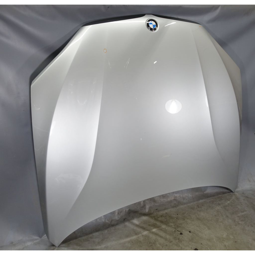 BMW F15 X5 X6 F85 F86 Front Hood Panel Glacier Silver A83 OEM 2014-2019