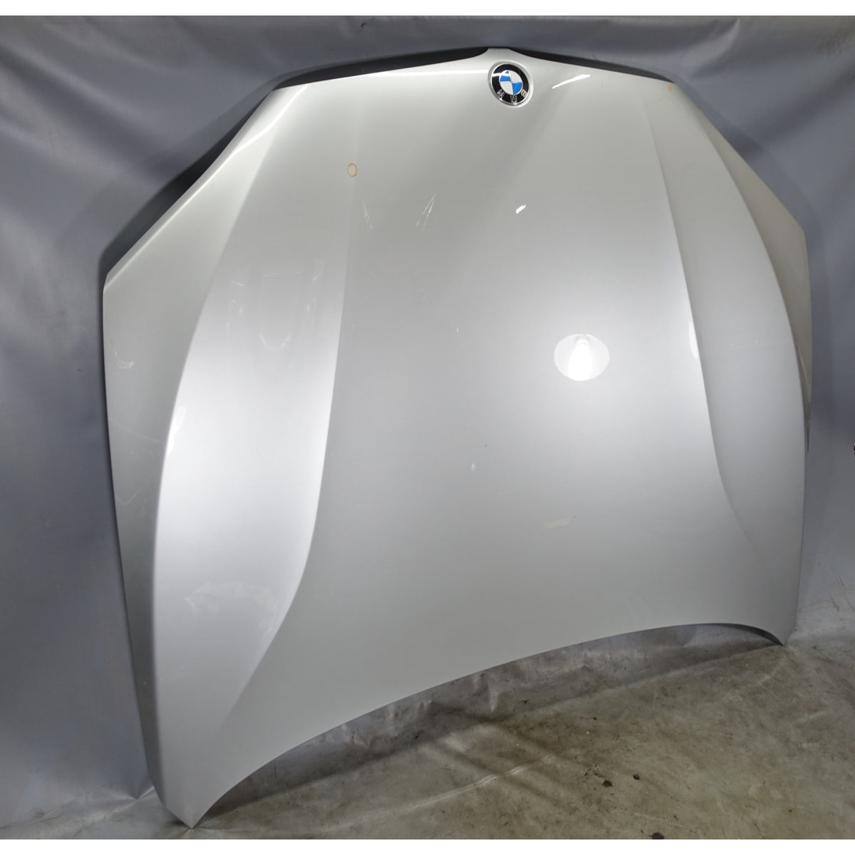 BMW F15 X5 X6 F85 F86 Front Hood Panel Glacier Silver A83 OEM 2014-2019