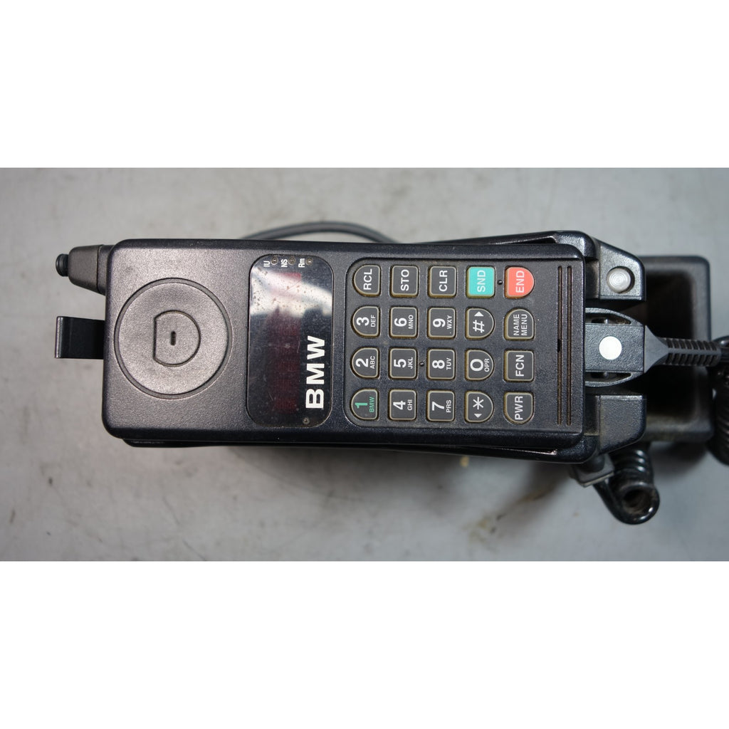 BMW E31 8-Series Factory Car Phone and Mount for Center Console Telephone OEM