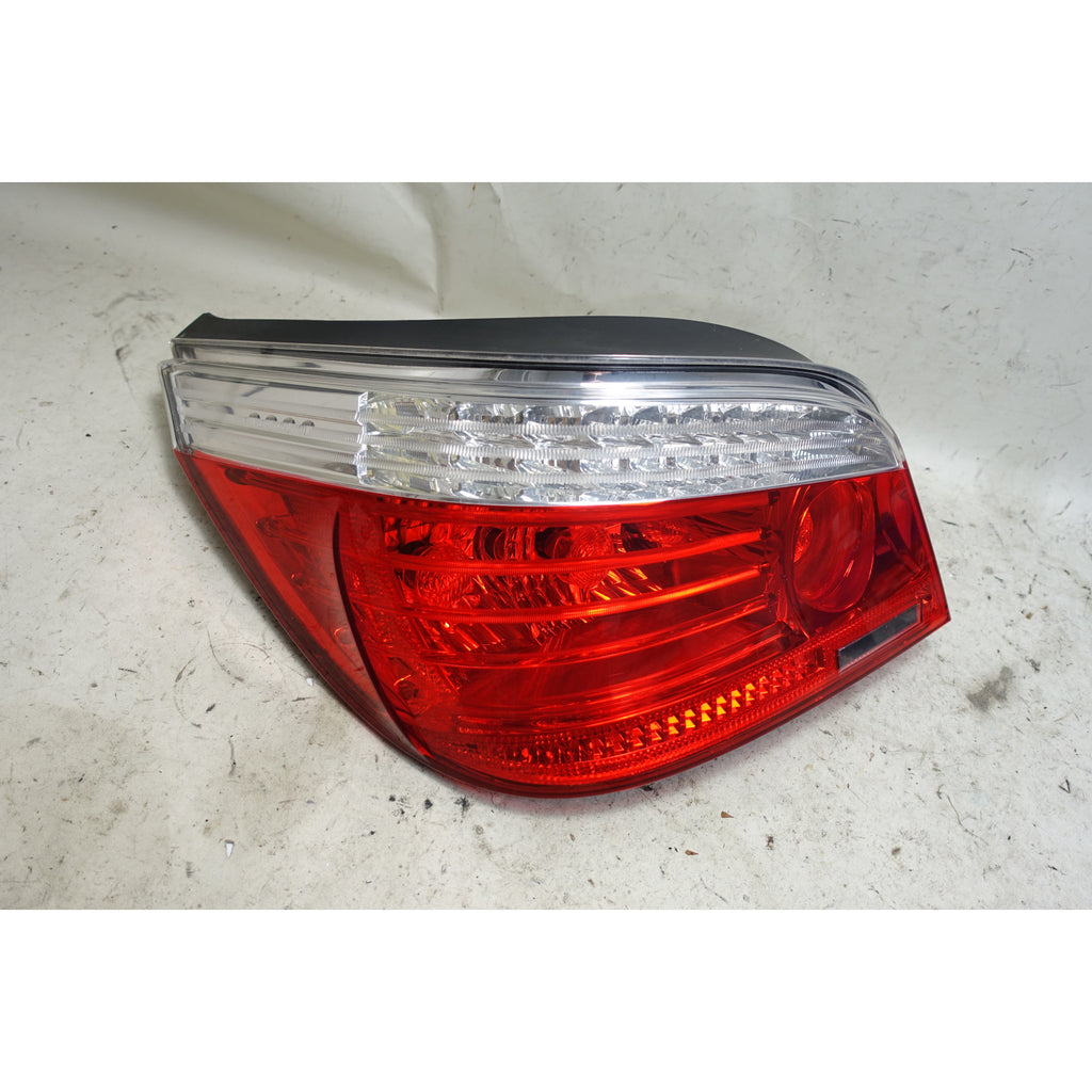 BMW E60 5-Series Late LCI Left Rear LED Tail Light Lamp White OEM 2008-2010