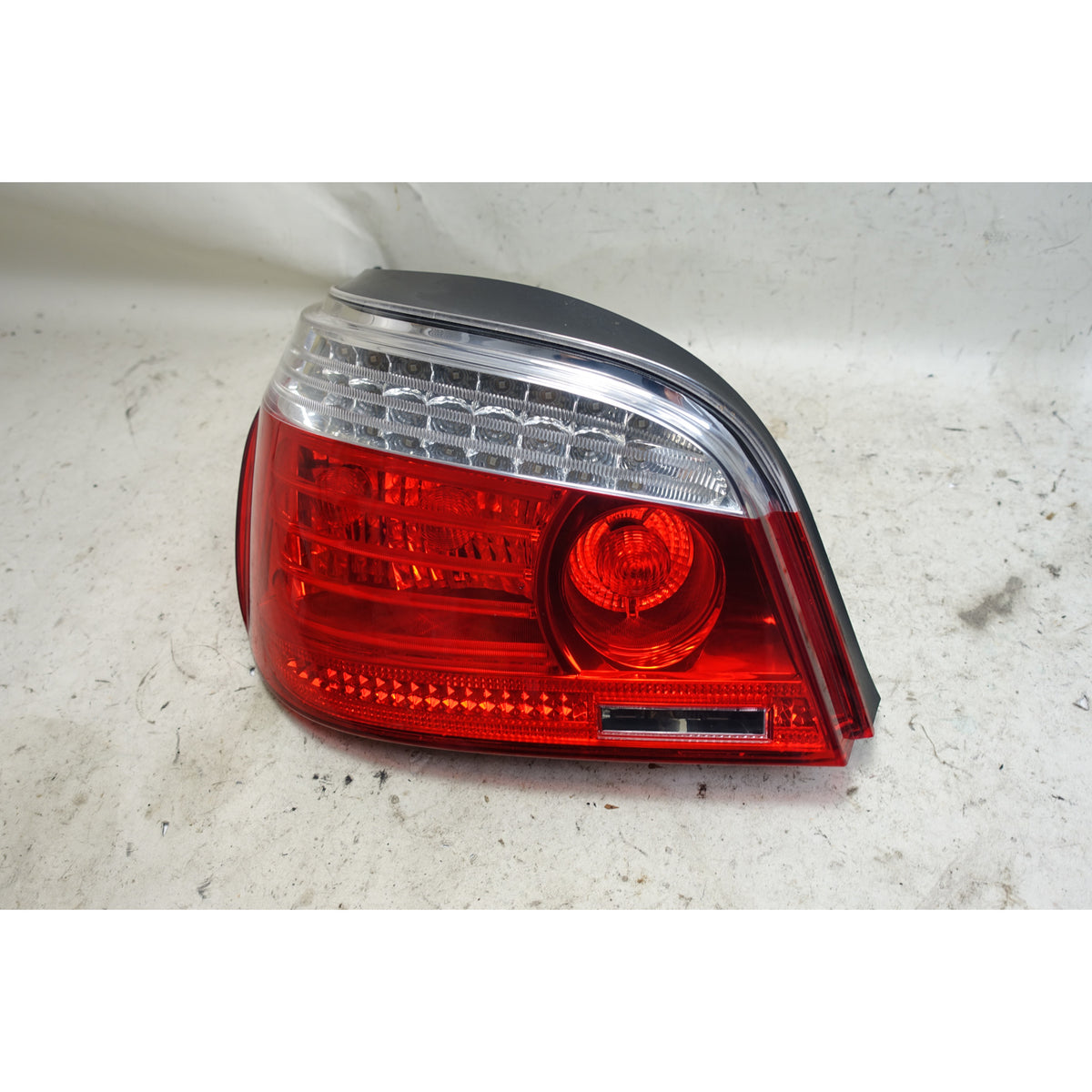 BMW E60 5-Series Late LCI Left Rear LED Tail Light Lamp White OEM 2008-2010