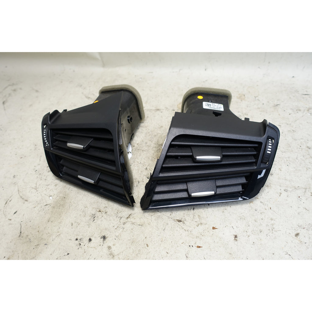 2014-2019 BMW F15 X5 F16 X6 Front Dashboard Side Air Vent Pair Left Right OEM