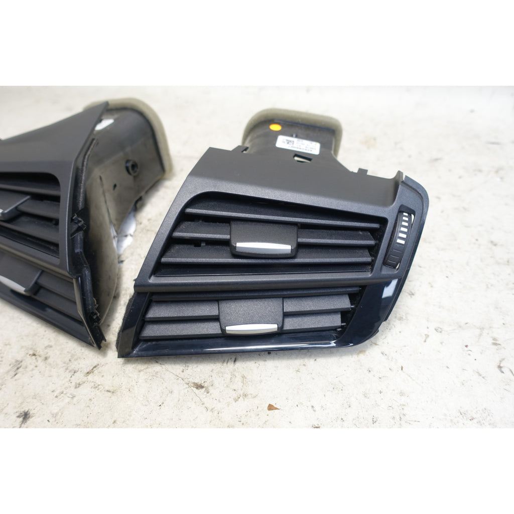 2014-2019 BMW F15 X5 F16 X6 Front Dashboard Side Air Vent Pair Left Right OEM