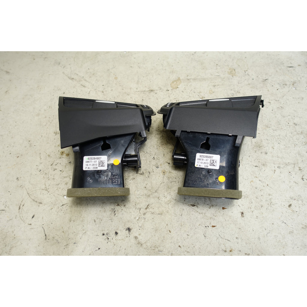 2014-2019 BMW F15 X5 F16 X6 Front Dashboard Side Air Vent Pair Left Right OEM