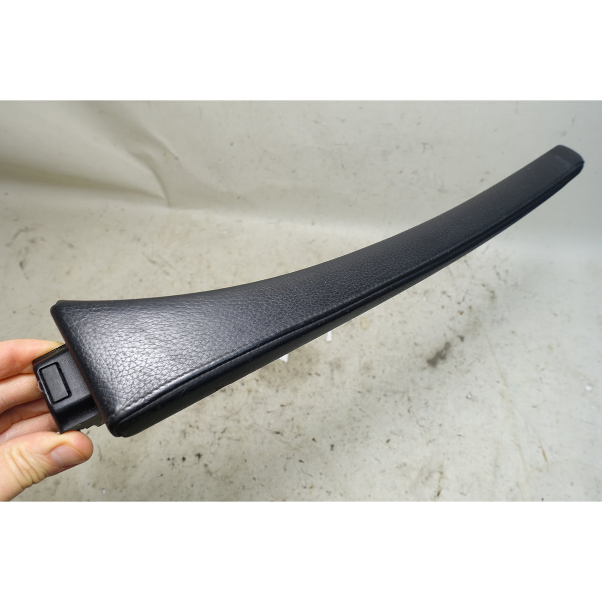 BMW E60 E61 LCI Front Center Console Armrest Black Dakota Leather OEM 2008-2010