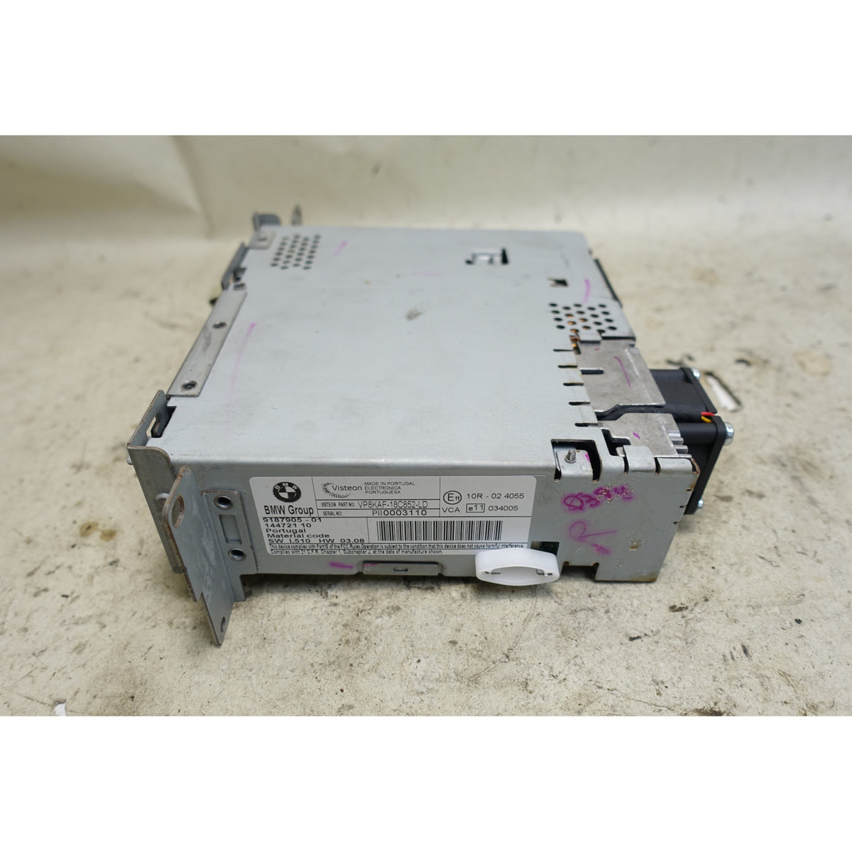 BMW E60 5-Series E63 M6 CHAMP Radio CD Head Unit OEM Tested 2007-2010 *Note*