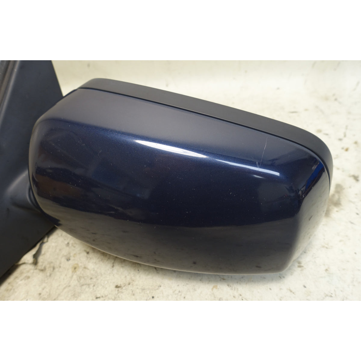 BMW E60 E61 Left Power Folding Side Mirror Monaco Blue OEM 2008-2009 5-Series