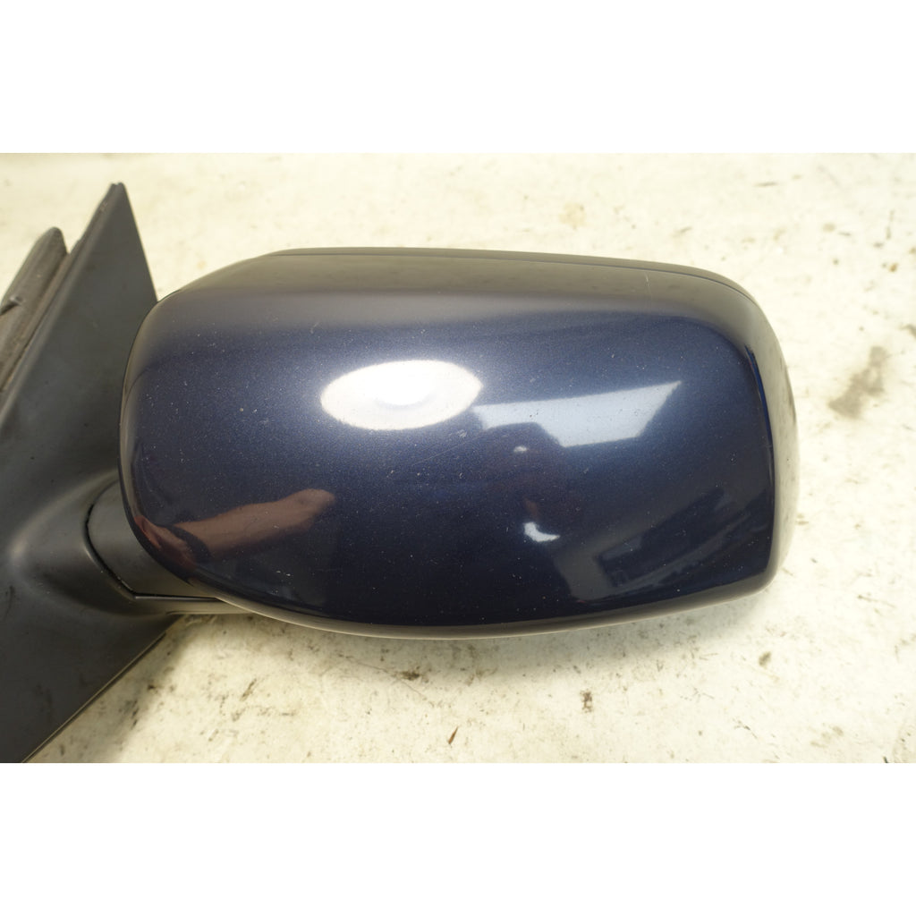 BMW E60 E61 Left Power Folding Side Mirror Monaco Blue OEM 2008-2009 5-Series