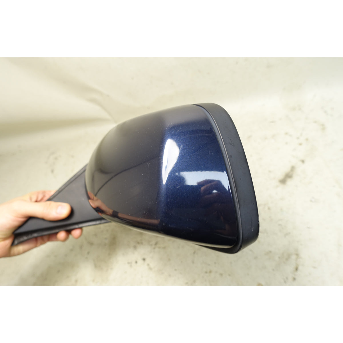 BMW E60 E61 Left Power Folding Side Mirror Monaco Blue OEM 2008-2009 5-Series
