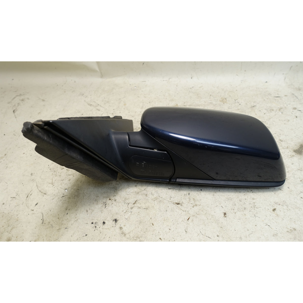 BMW E60 E61 Left Power Folding Side Mirror Monaco Blue OEM 2008-2009 5-Series